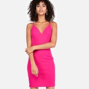 Express hot pink dress- worn once